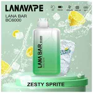 Lana拉娜電子煙一次性拋棄式|Lana Bar BC6000 Puffs|雪碧